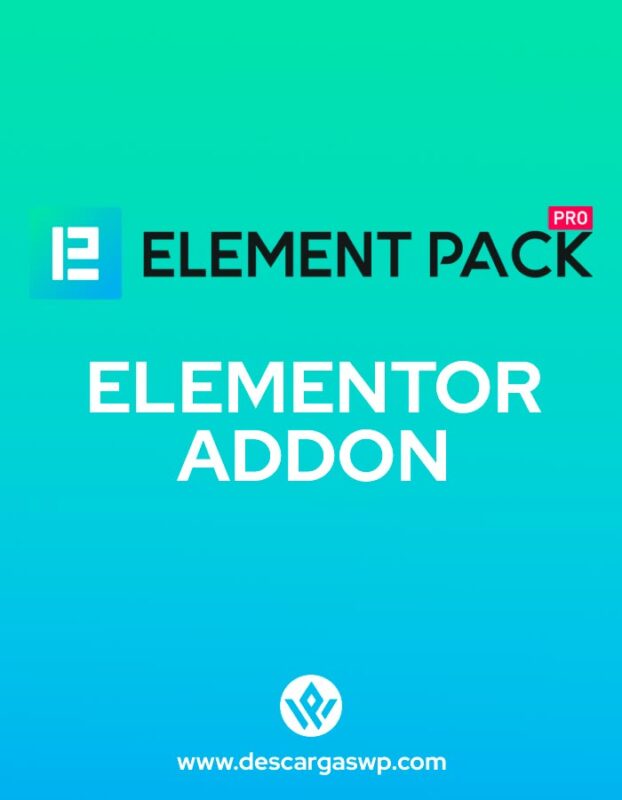 Plugin Element Pack Pro descargar GRATIS